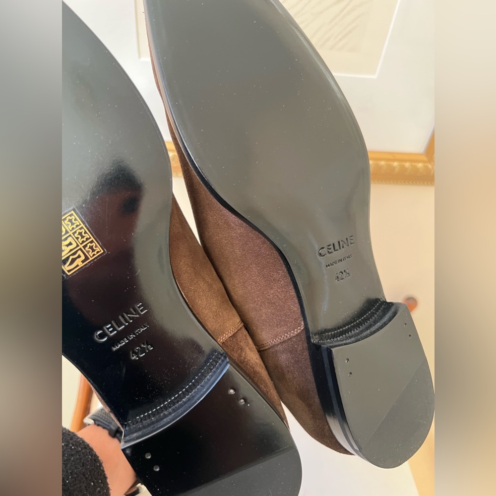 New with box Celine Chelsea suede boots - Picture 6 of 10